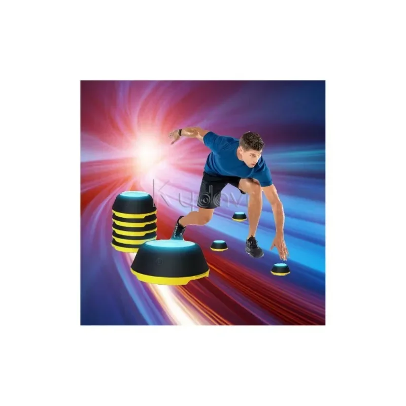 Verbessern Sie die Reaktion Blazepod, schnelle Beweglichkeit, Geschwindigkeit, Sport, Fußball, Basketball, Blitz- und Reaktionstraining, LED-Leuchten