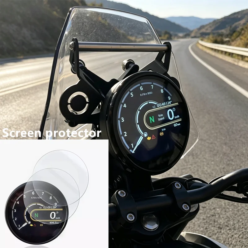 For Himalayan 450 Himalayan450 2024 2025 2026 Speedometer Guard Cluster Screen Scratch Protection Film Dashboard ScreenProtector