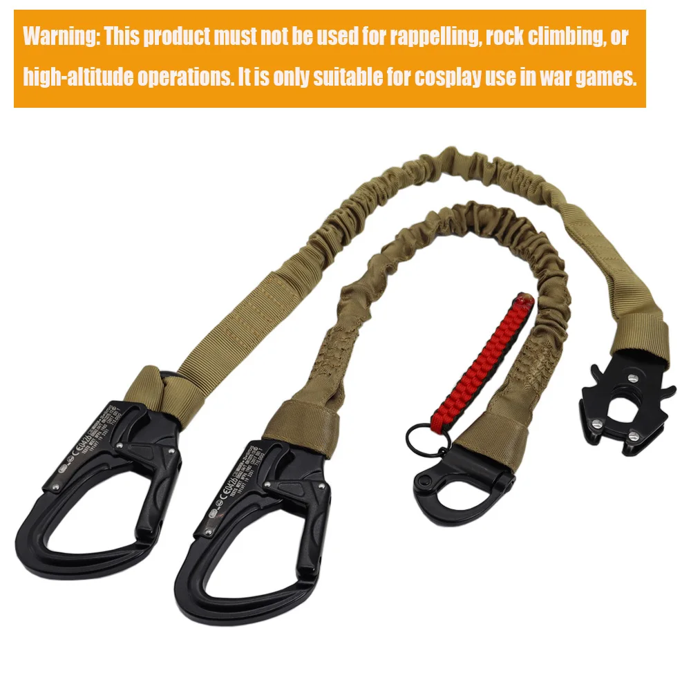 Taktisches Sicherheitsseil Navy Seal Save Sling Schnellverschluss-Metallschnalle Raubprävention Sicherheitsseil Fester Sling – Detail 1