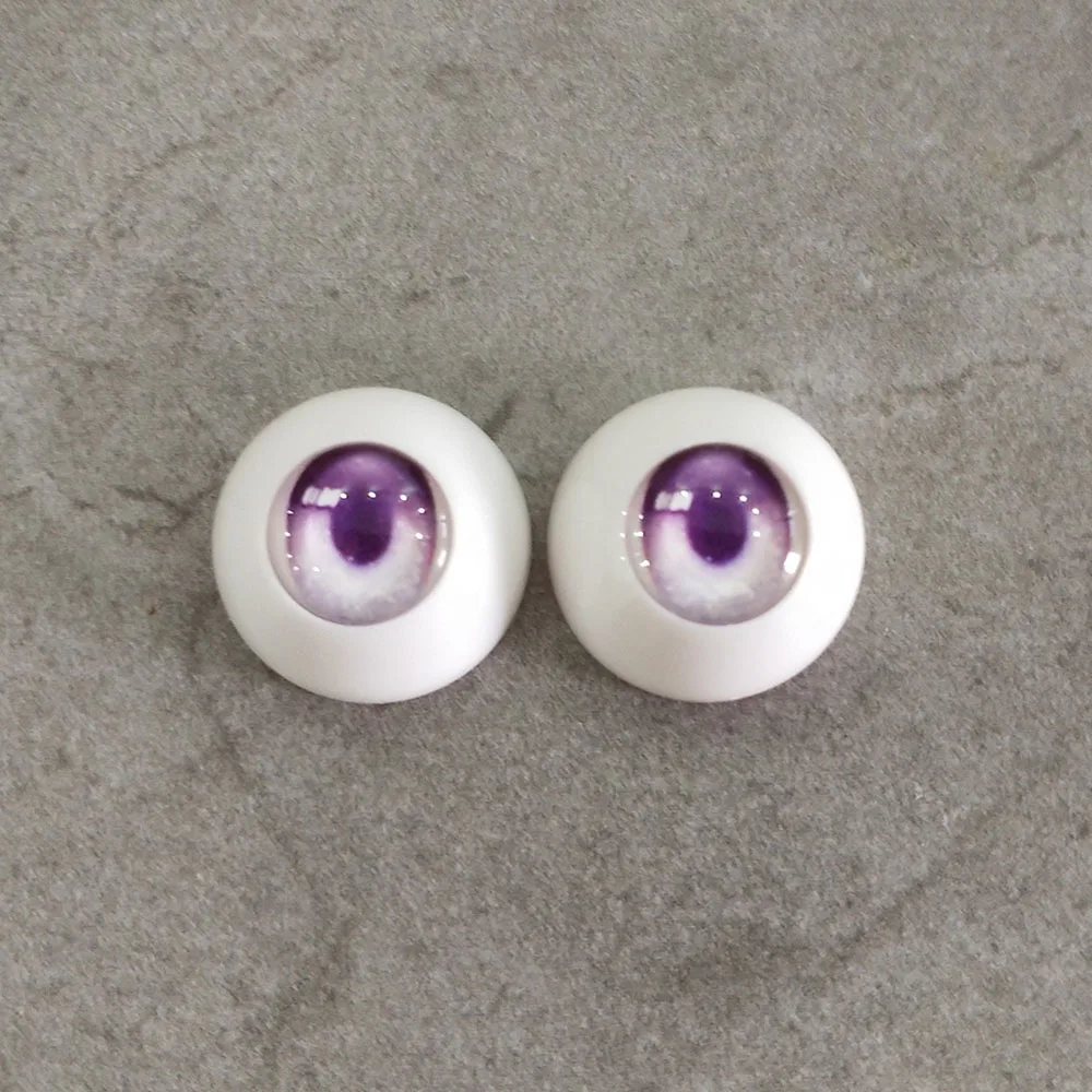 8/10/11/12/14/16/18/20/22/24mm Doll's Eyes for 1/3 1/4 1/6 Bjd Doll Anime Eye Cartoon Acrylic Eyeball Girl Toys Doll Accessories