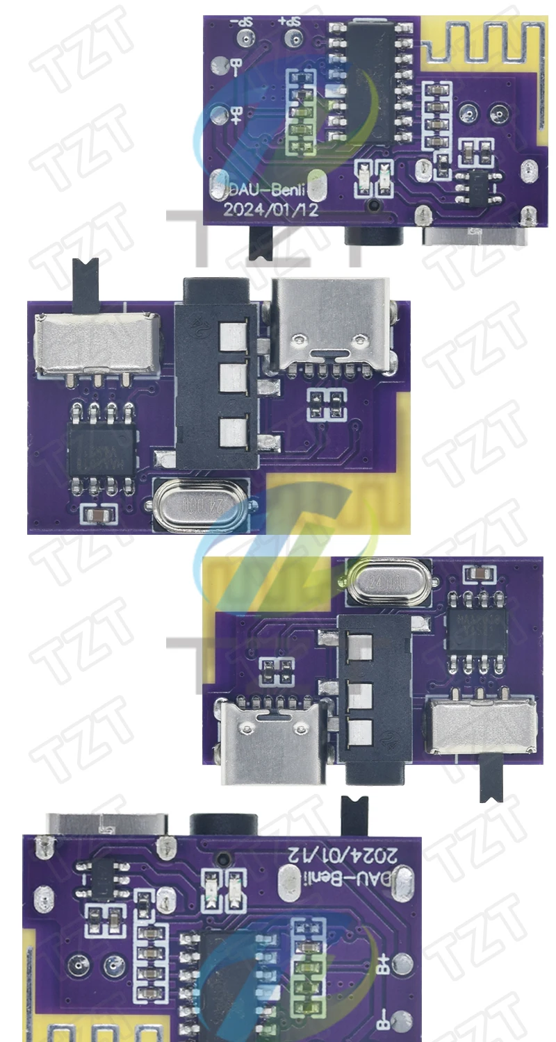DC 3,5 V-5 V 5 W Bluetooth-kompatibel 5,4 Mono Verstärker Decoder = MP3 Player TWS 3,5mm AUX Modul Empfänger DIY Handgemachten Lautsprecher – Detail 3