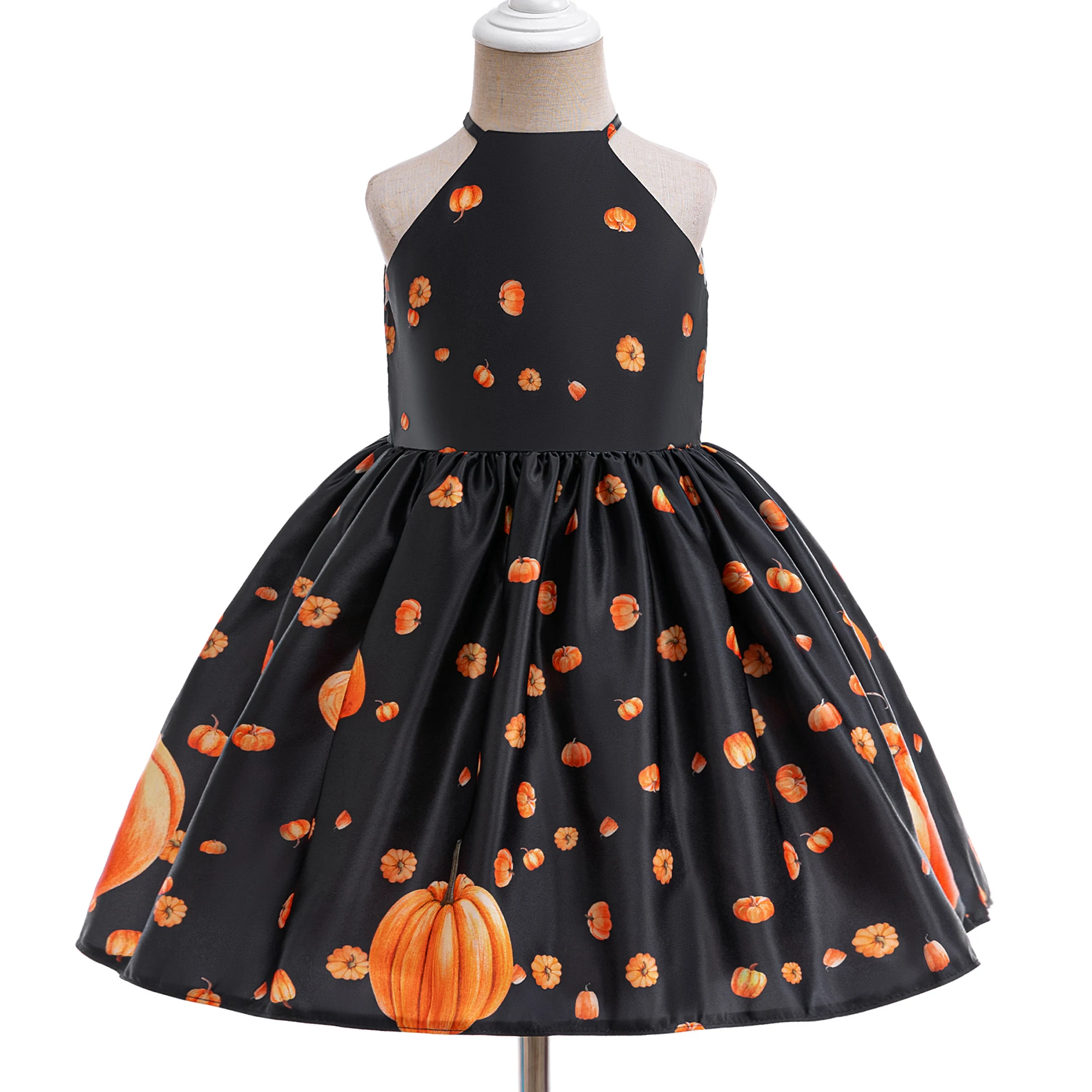 

Baby Off Shoulder Pumpkin Halloween Costume for Girls Carnival Cosplay Christmas Costumes Wedding Party Prom Dress Birthday Gown