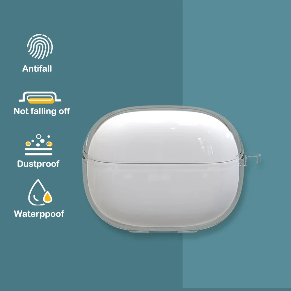 حافظة شفافة لهاتف SHOKZ opendots ONE E310 T920 T910 T511 مشبك للأذن سماعة رأس بخاصية البلوتوث شفافة عالية لينة غطاء مقاوم للصدمات من البولي يوريثان #6