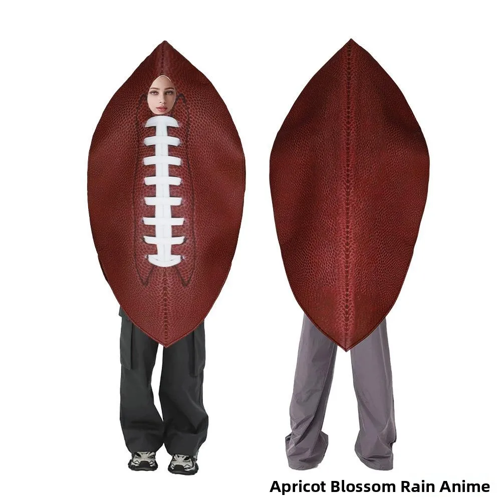 بدلة تنكرية للهالوين على شكل لاعب تنس أو رجبي أو بلياردو، بدلة متكاملة من الإسفنج المركب للفعاليات الجامعية والعروض