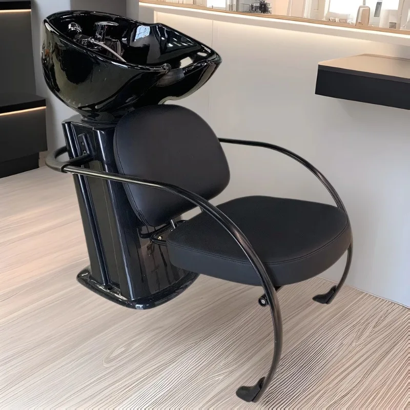 Shampoo Bowl and Chair Wash Hair Chair Salon Fashion Salon Barber