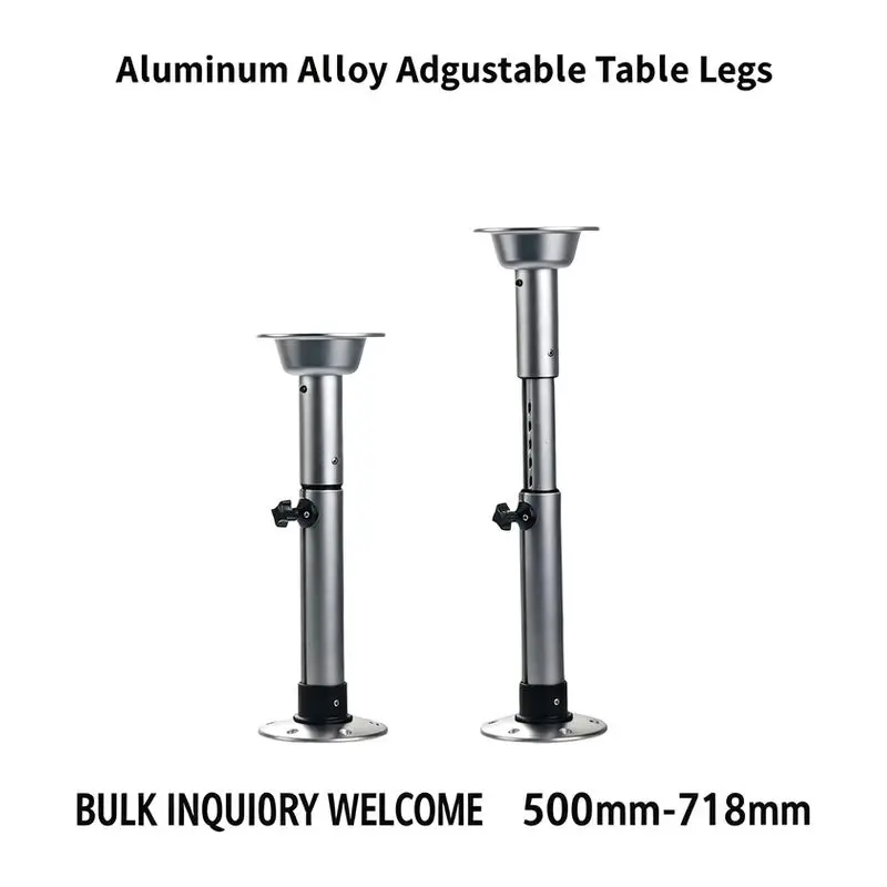 RV lifting easy to disassemble table legs Marine telescopic table legs bracket suitable for all kinds of RV lifting table legs