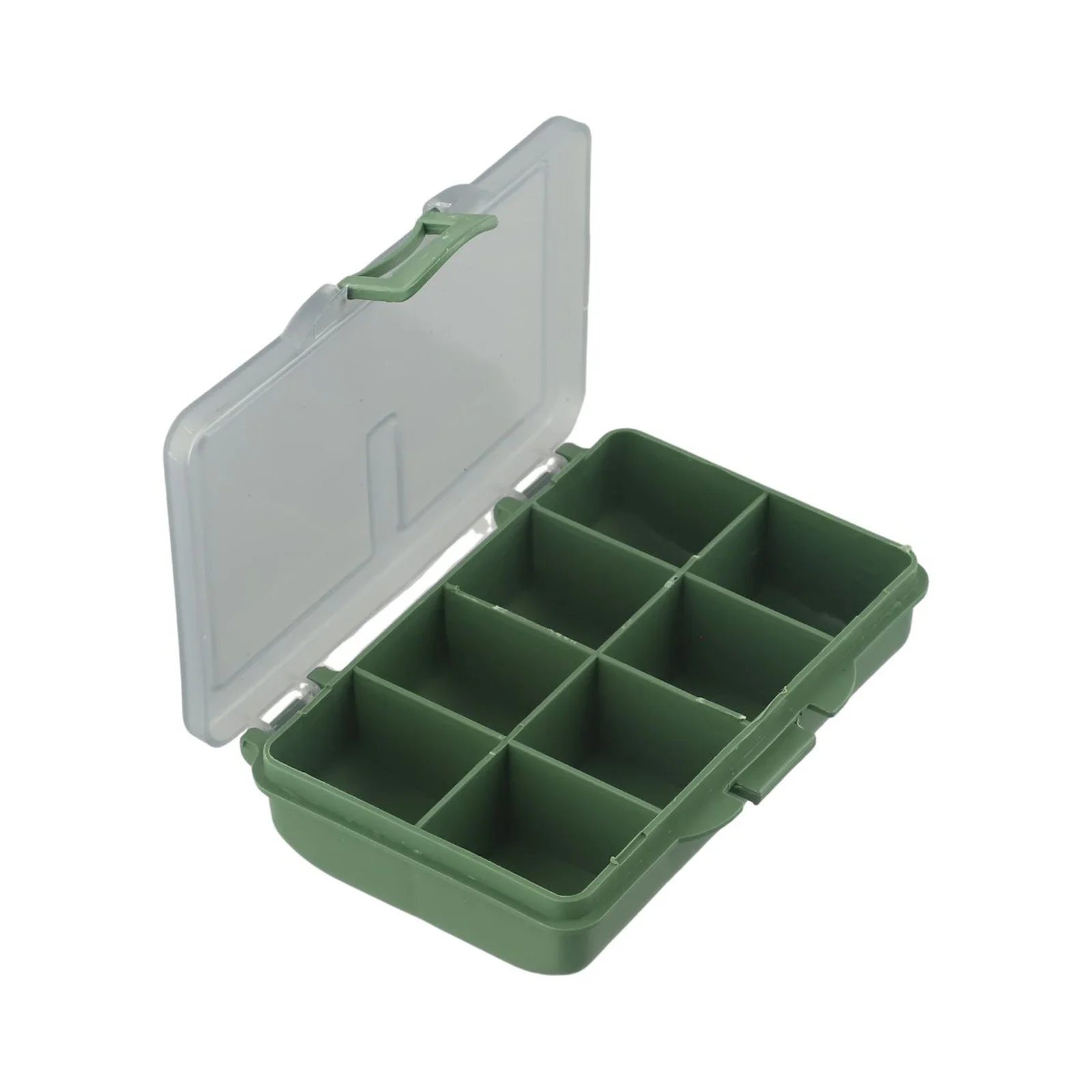 1-8 compartimentos caixa de armazenamento caixas de equipamento de pesca da carpa caixas de isca de pesca partição pequena caixa de acessórios caixa de isca caixa de gancho