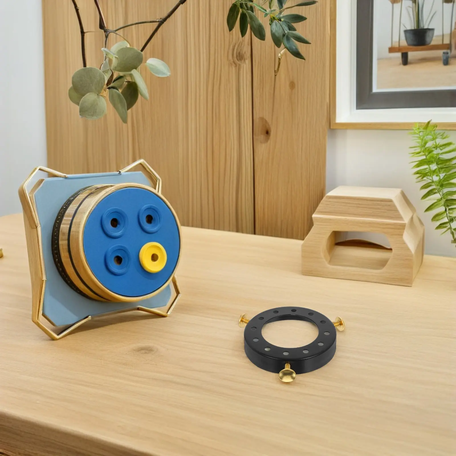 4Pcs Vintage Ceiling Light Covers Multi-Hole Lamp Shade Rings Easy Installation Retaining Rings for Lamp Shade Industrial Light