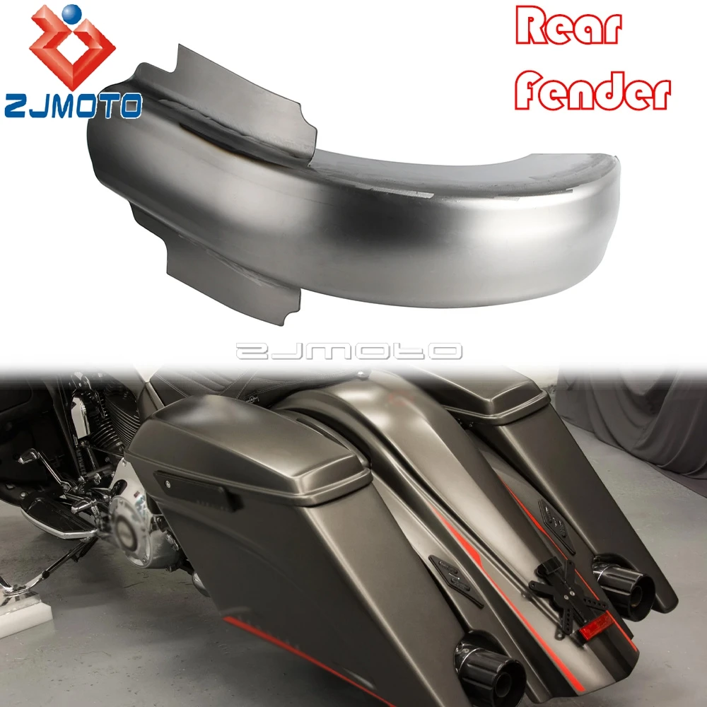 For Harley Touring Bagger Road King Ultra Limited Rear Wheel Hugger Mudguard Fender Mudflap Splash Guard Fender Protector Cover
