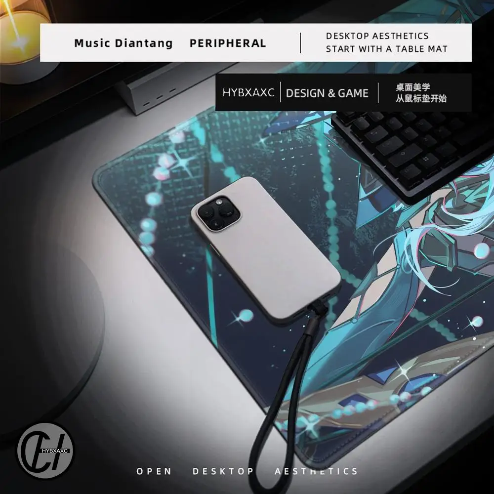 Mini Pc Rubber Mouse Pad Game Honkai Star Rail Cipher Keyboard Pad Laptop Gamer Desktop Mat Gaming Acessories Mousepad