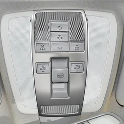 Suitable for stainless steel Mercedes-Benz C-Class E-Class GLK/CLS C200 E260 interior reading light modification panel sticker