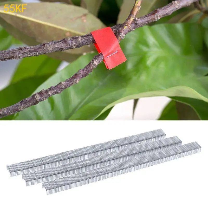 

55KF Bind Branch Machine Nails Strapping Grape Binding Tool 10000Pcs 604C Staple Pins