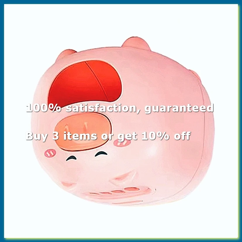 Electric Sunflower Seed Peeler-Cute Pig Design Automatic Melon Seed Peeler, Intelligent Seed Opener, Efficient Snacks.-ANKL