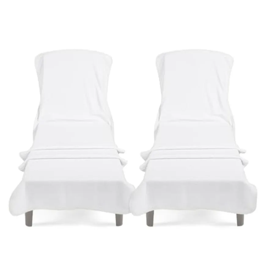 Lounge Chair Towels with Pocket 3 * 86