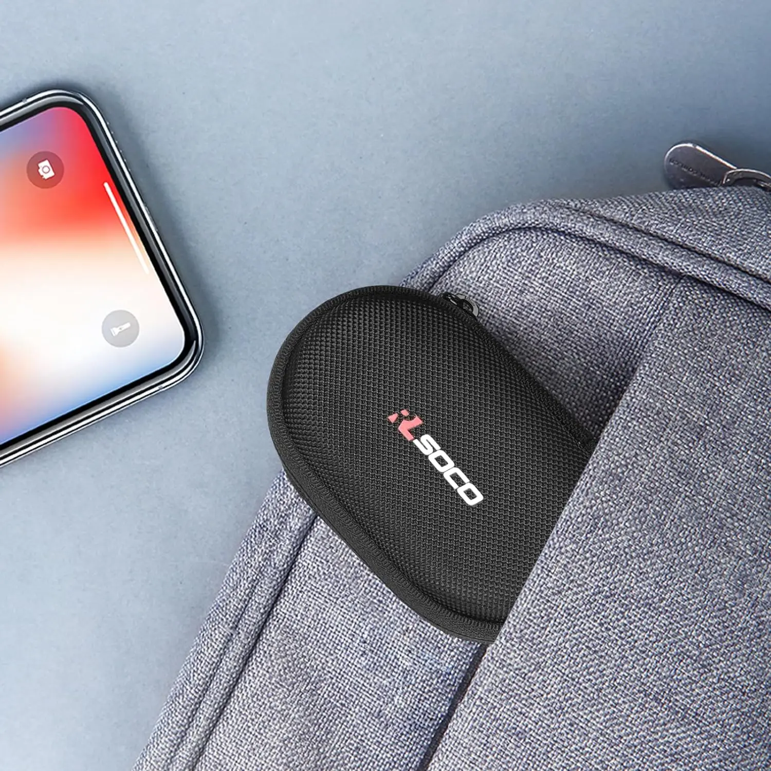 Custodia rigida RLSOCO per cuffie open-ear wireless Anker Soundcore V20i/JBL SoundGear Sense True (solo custodia)