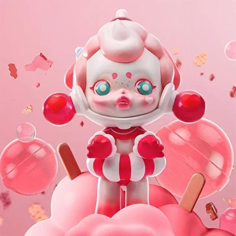 

POP MART Skullpanda Candy Monster Town Mystery Blind Box Cute Action Figure Surprise Model Toy for Collectors