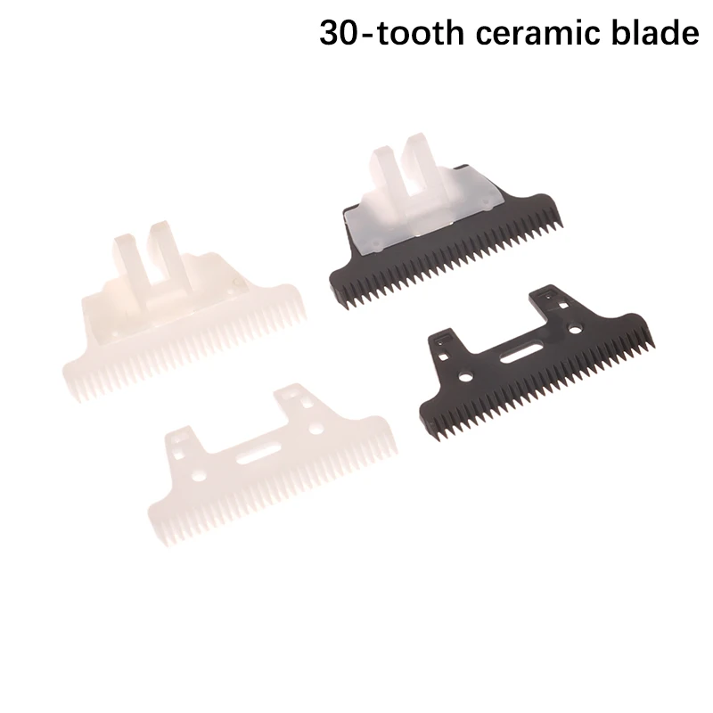 1Pcs Pet Clipper Ceramic Blade Tool Bit Replacement Parts Cutter Head For Dog Trimmer Spare Knife 30 Teeth