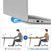 4Pcs Laptop Cooling Riser Stand Universal Notebook Holder Adjustable Height Computer Desk Cooling Pad Laptop Stand Riser