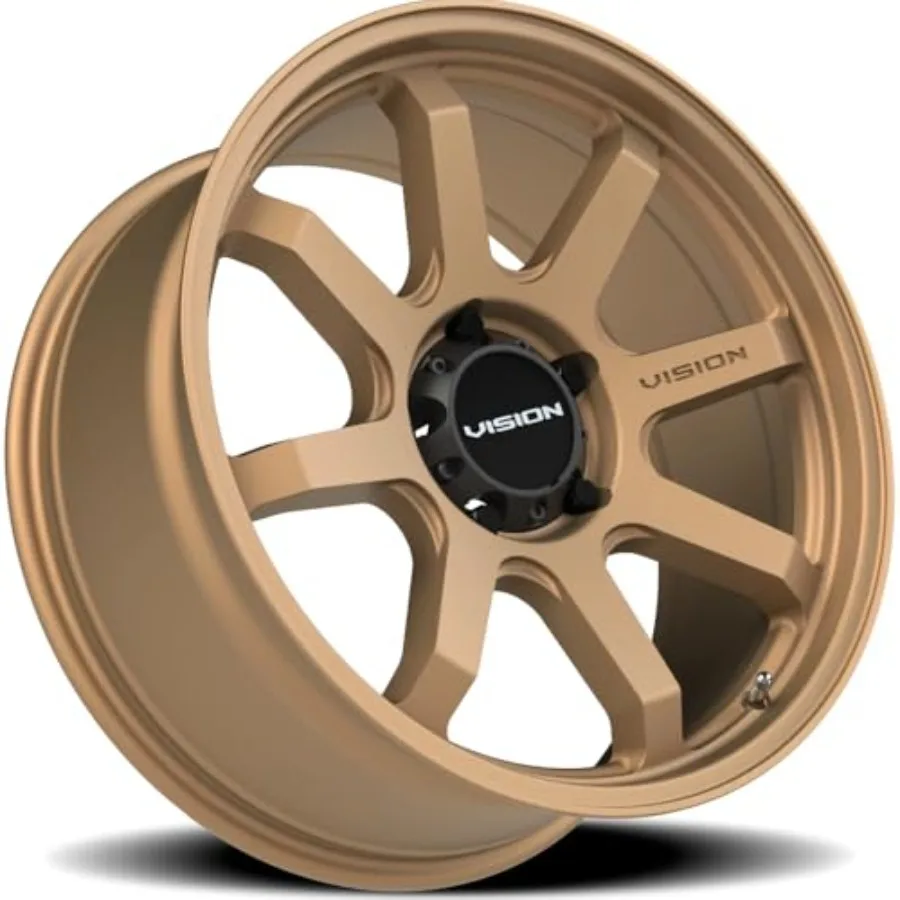 351 FLOW Custom Wheel - 16x8 0 Offset 5x127 Bolt Pattern 78.1mm Hub - Bronze Rim
