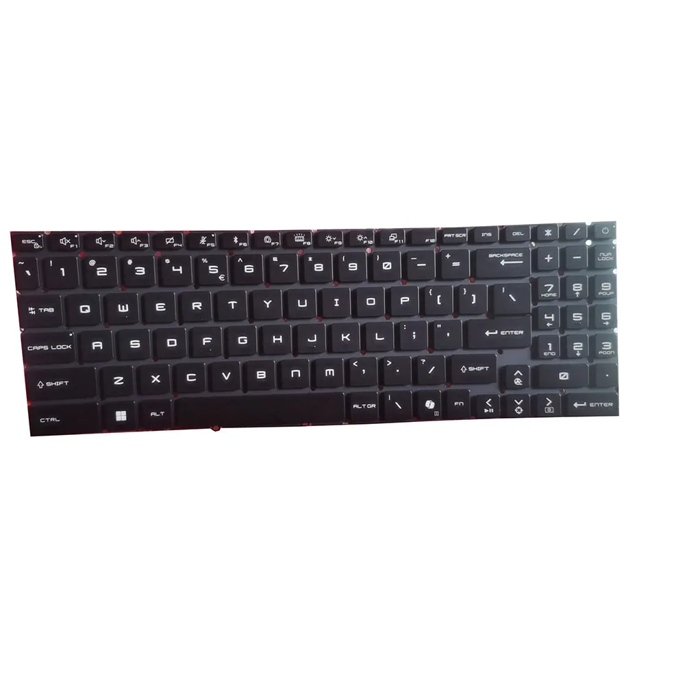 Backlit US Keyboard For MSI Stealth 16 AI Studio A1VIG A1VHG A1VGG A1VFG A1VIG-026US A1VHG-027US A1VGG-036US A1VFG-227US 028US