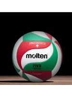 Molten V5M5000 Pro Competition PU Voleibol Tamaño 5 FIVB Certificado Durable Balón de adiestramiento para interiores y exteriores