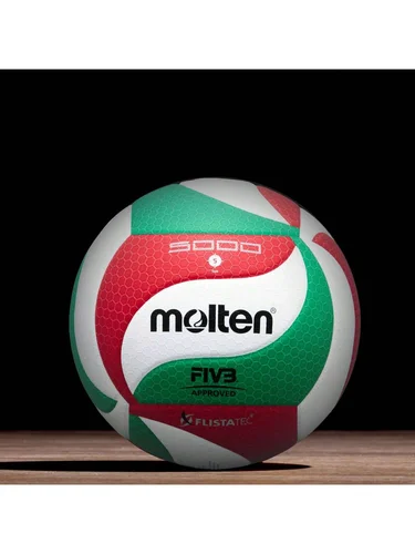 Molten V5M5000 Pro Competition PU Voleibol Tamaño 5 FIVB Certificado Durable Balón de adiestramiento para interiores y exteriores