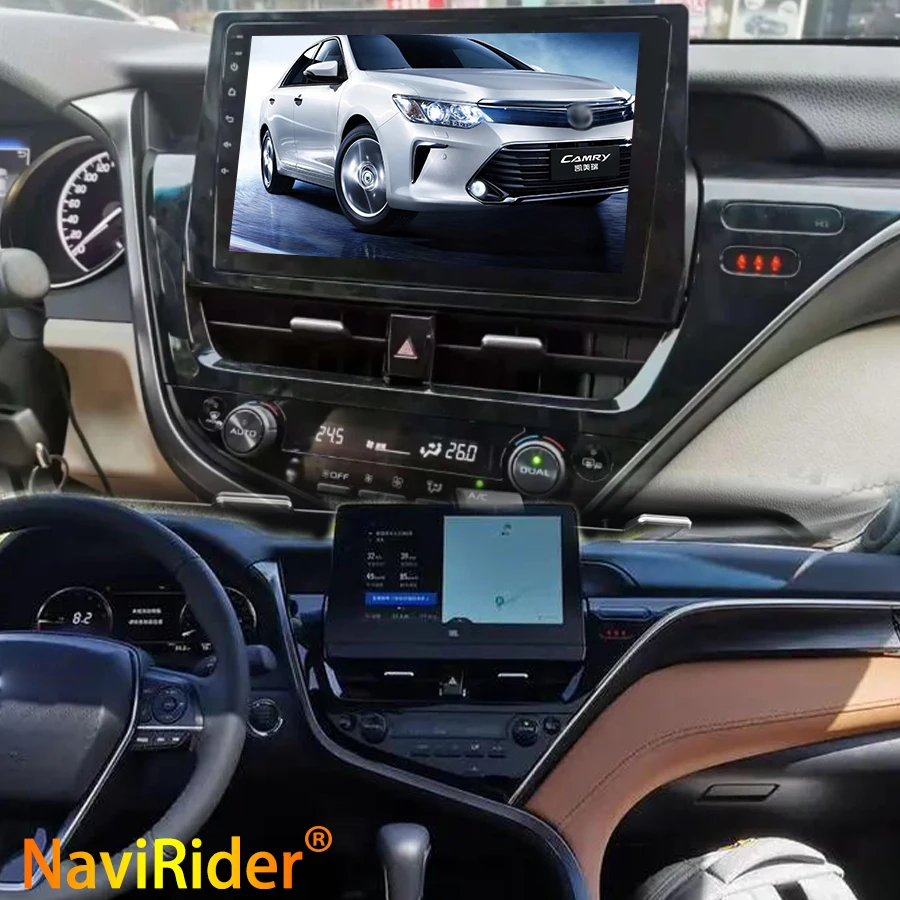 

128GB Rom Car Radio For Toyota Camry 2018 2019 2020 2021 GPS Navigation Android 13 Multimedia Video Player Autoradio Stereo 2Din