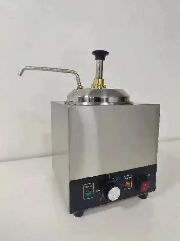 

#Electric Nacho Cheese Dispenser Stainless Nacho Cheese Warmer with Heated Pump
