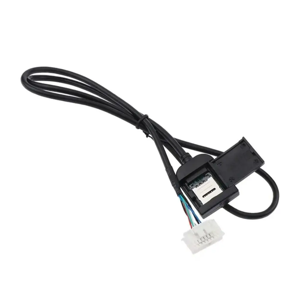 20-Pin Interface SIM Slot Cable Multimedia System Universal 4G Card Slot Cable Radio SIM Card Adapter Vehicle Upgrade