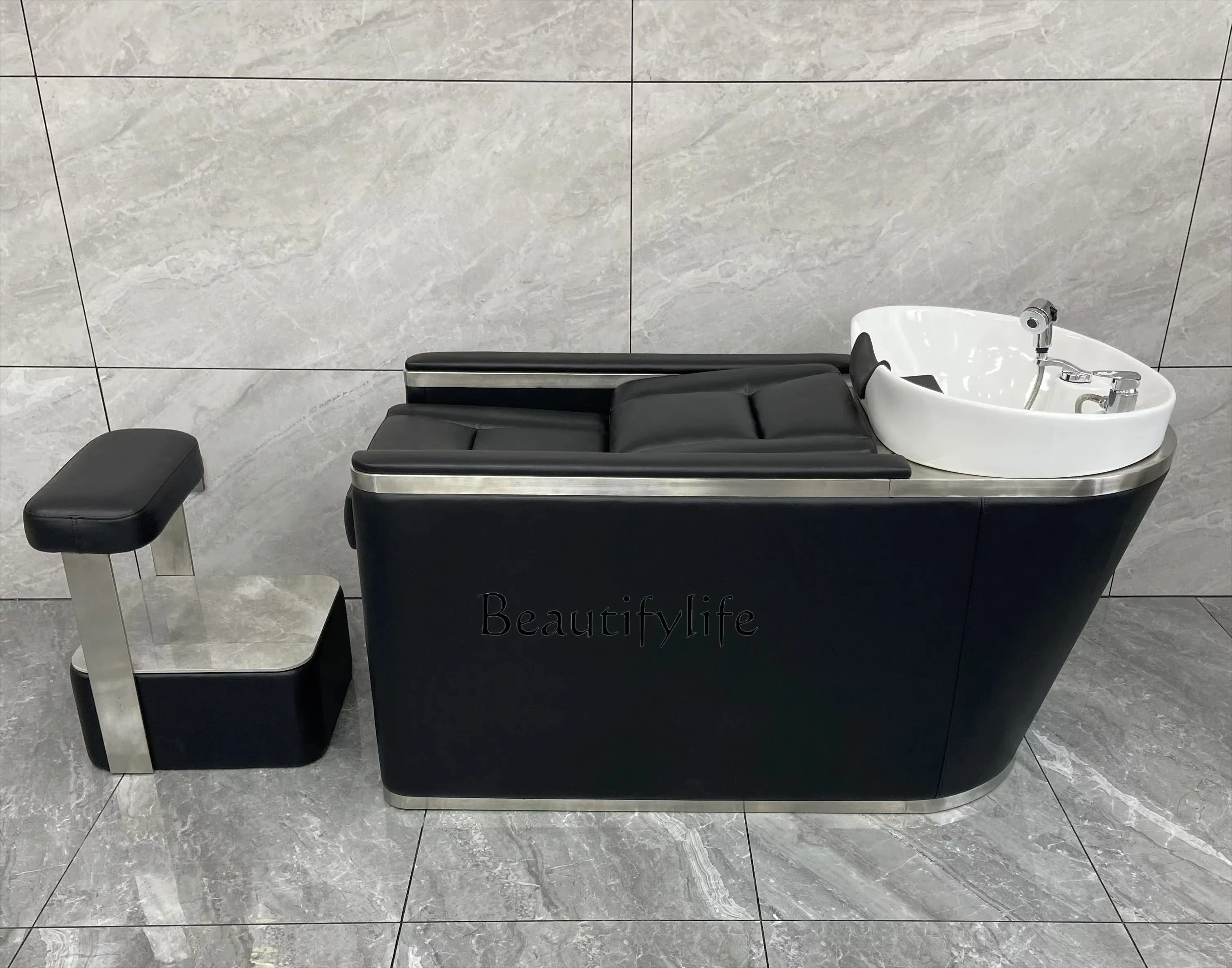 

Flush Salon Bed for Hair Salon Shampoo Chair Lying Half