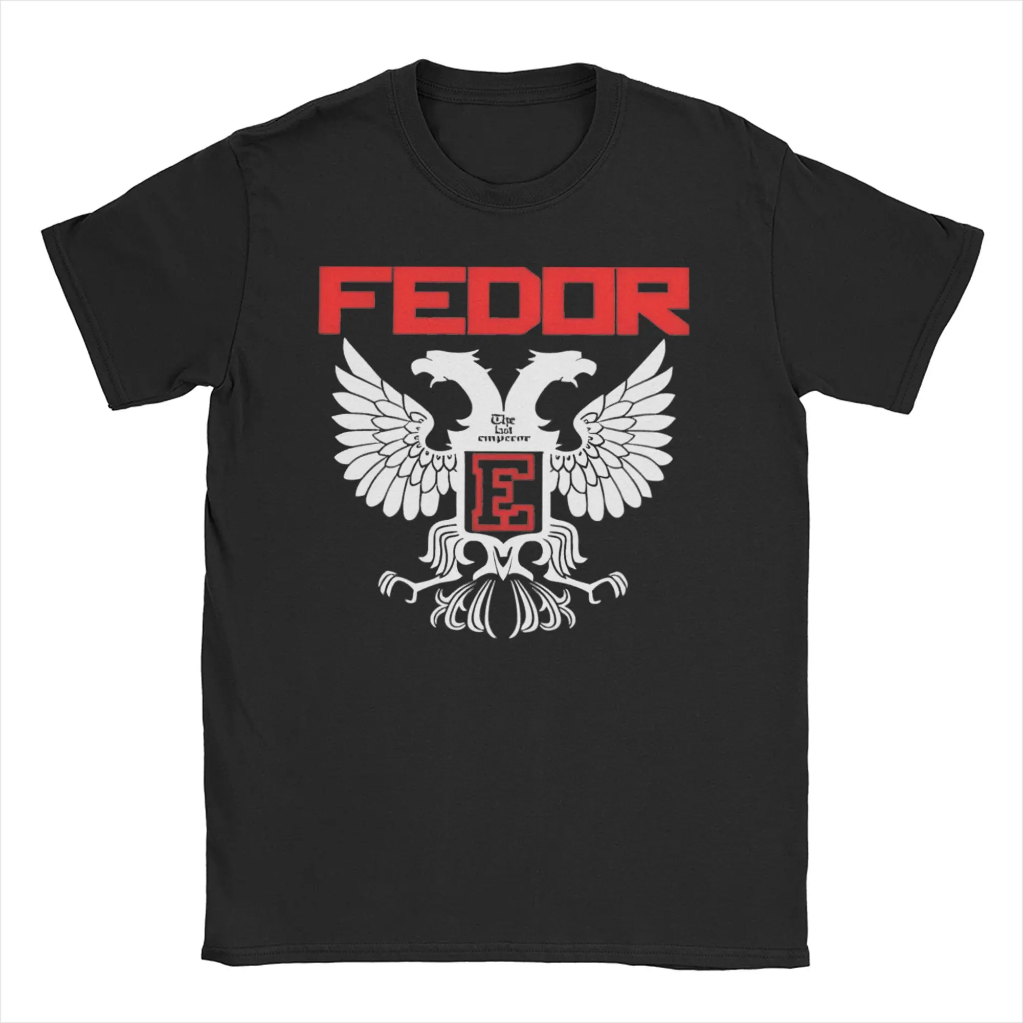 Fedor Emelianenko a Fedor Emelianenko a Fedor Emelianenko T Shirt Men's Cotton Tops Vintage  O-neck Short Sleeve