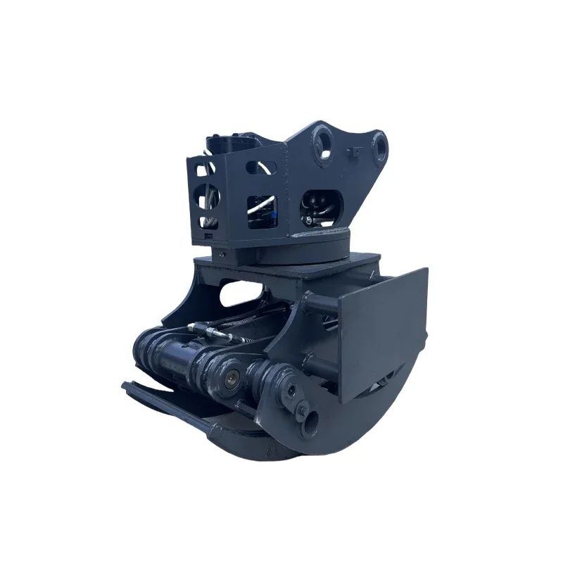 Excavator Attachment Rotary Excavator Hydraulic Control Timber Grabber For Loading And Unloading Timber