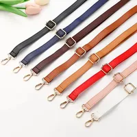 Fashion PU Leather Bag Handle Replacement Bags Strap 130cm Adjustable Shoulder Bag Strap Handbag Belts Bag Parts Accessories 3