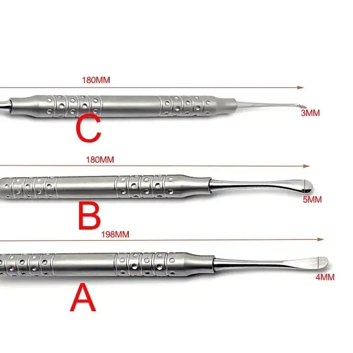 

Высококачественный двухсторонний периостальный элеватор-сепаратор для дентальных имплантатов, стоматологический инструмент
