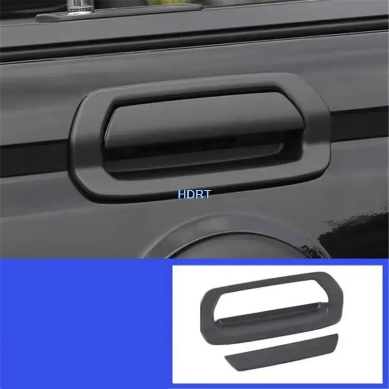 Car Style For GWM Poer·KingKong 2022 + Tail Light Cover Rear Lamp Frame Trim Door Bowl Gate Handle Accessories Exterior Sticker