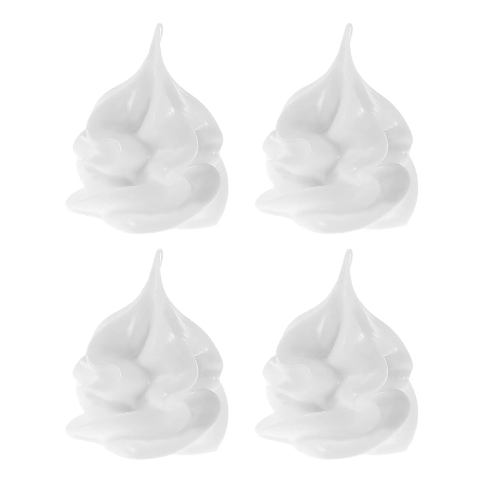 

4pcs Ice Cream Decoration Realistic Mini Fake Fake Dessert Decorations Food Dessert Resin Toppers Party Decorations Staging