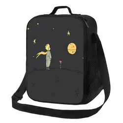 Classic Fiction The Little Prince Thermal Insulated Lunch Bags France Fairy Tale Lunch Tote for Outdoor Picnic Bento Food Box