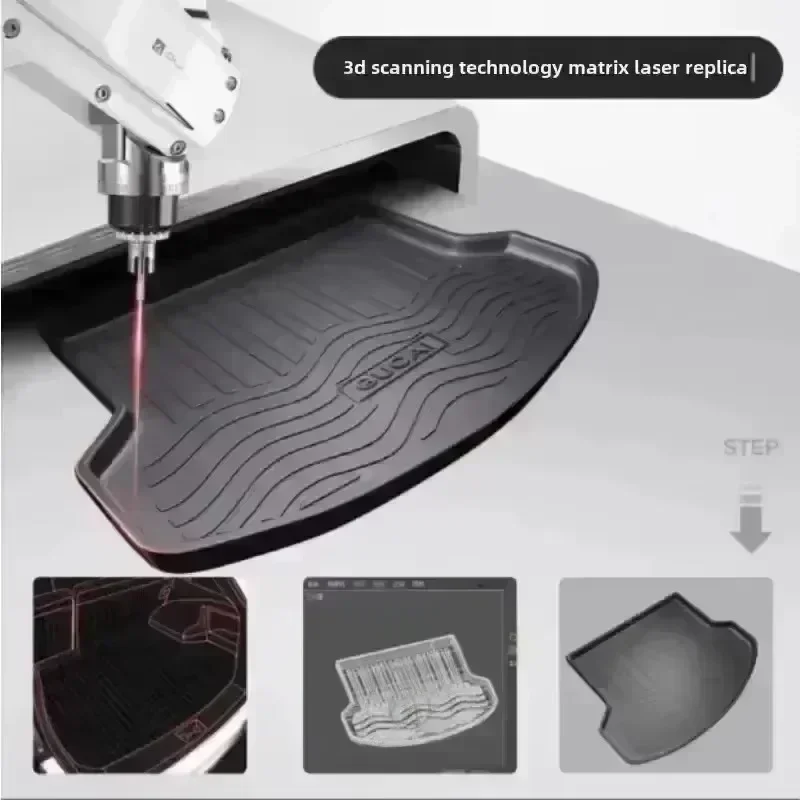 Upgrade TPE Car Rear Trunk Mats Storage Pads Cargo Tray Dustproof Waterproof Protecion Cushion For Mazda CX9 2015-2022