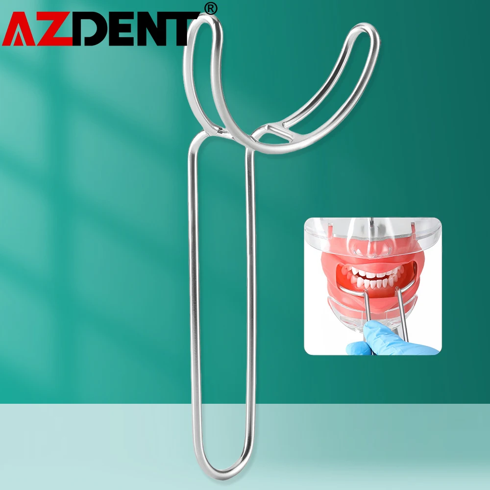 

1Pcs Azdent Dental Lip Retractor Steel Intraoral Cheek Upper Lower Lip Mouths Openers High Quality Dentistry Tools