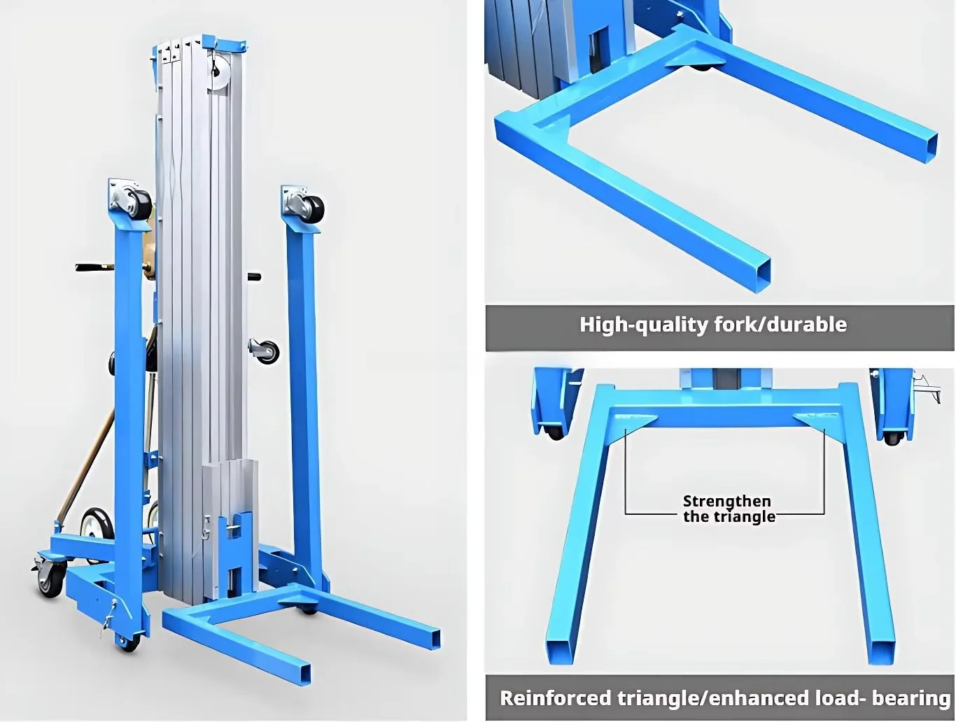 

200kg Portable Lifter Tower Lifting Line Array Heavy Duty Truss Lift Tower Manual Aluminum Lift Manual Full Rise Customized