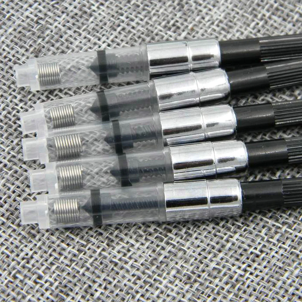 5PC fountain pen The ink suction device can be replaced The converter diameter of 2.6mm
