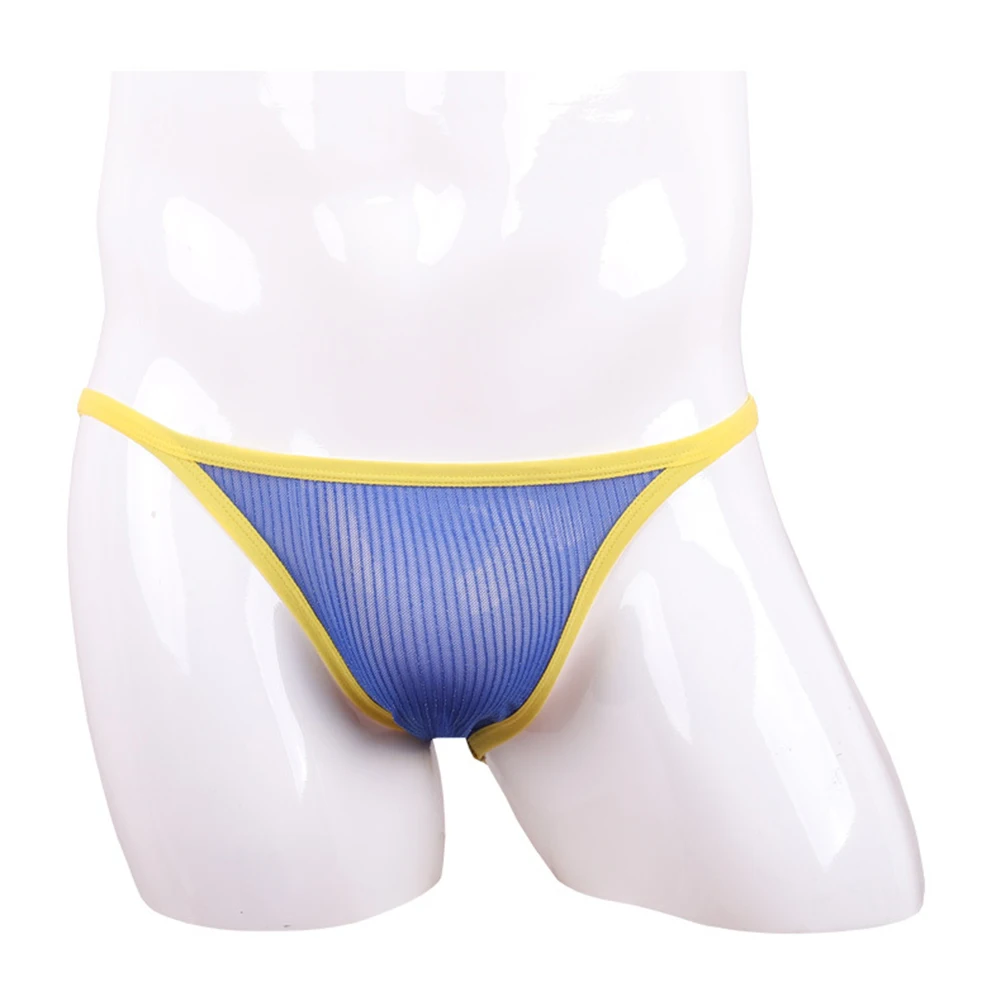 

Stretchable Men\\'s Underwear Breathable Mesh Briefs with Gold Spot Pattern Providing Comfort and Support for Active Lifestyle