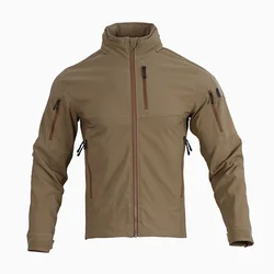 Emersongear Blue Lable Tactical Fog Windproof Soft Shell Coat Jacket Combat Suits Outdoor Cycling Hiking Camping Hunting EMB9571