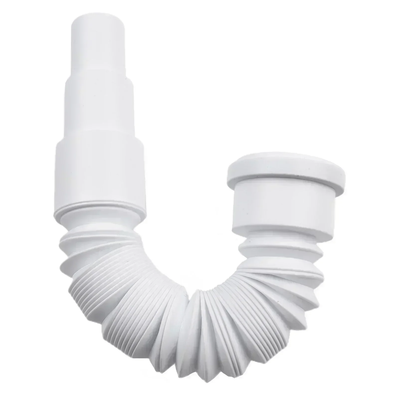 Connect Hose Waste Flush Pipe 1M Drain Hose Flexible Odorstop Pipe Accessories 50mm Chrome Cover Extendable For Shower