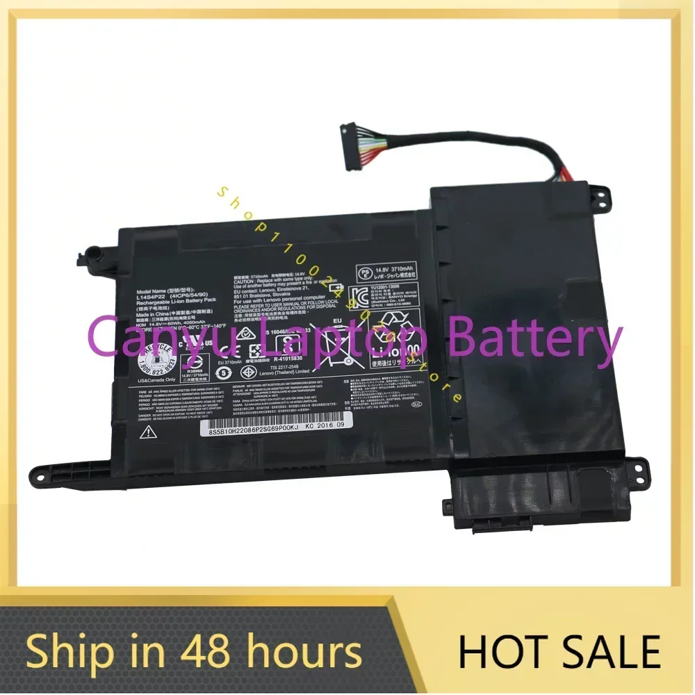 New   For Lenovo IdeaPad Y700 Y700-17iSK Series 5B10H22084 L14M4P23 L14S4P22 14.8V 60wh 4050mAh Laptop battery