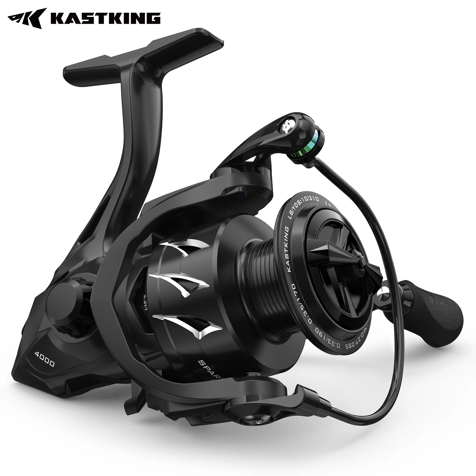 KastKing Spartacus II Plus – Carrete spinning 10 kg de arrastre - imagen 5