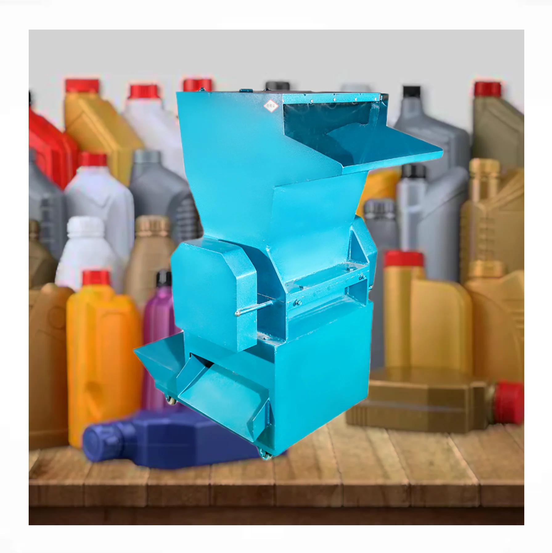 Powerful Industrial  Molding Machine Medium-Speed Edge Block-Shaped Sprue Plastic Film Shredder Recycling Crusher Motor