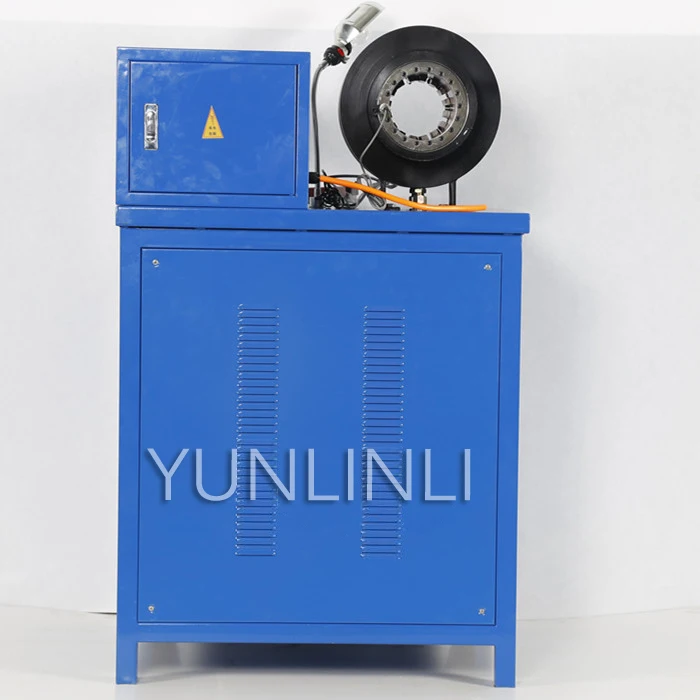 Greenhouse Lock Pipe Machine Automatic Crimping Machine 220V380V 3kw Hydraulic Pressure Pipe Steel Pipe Shrinkage Machine