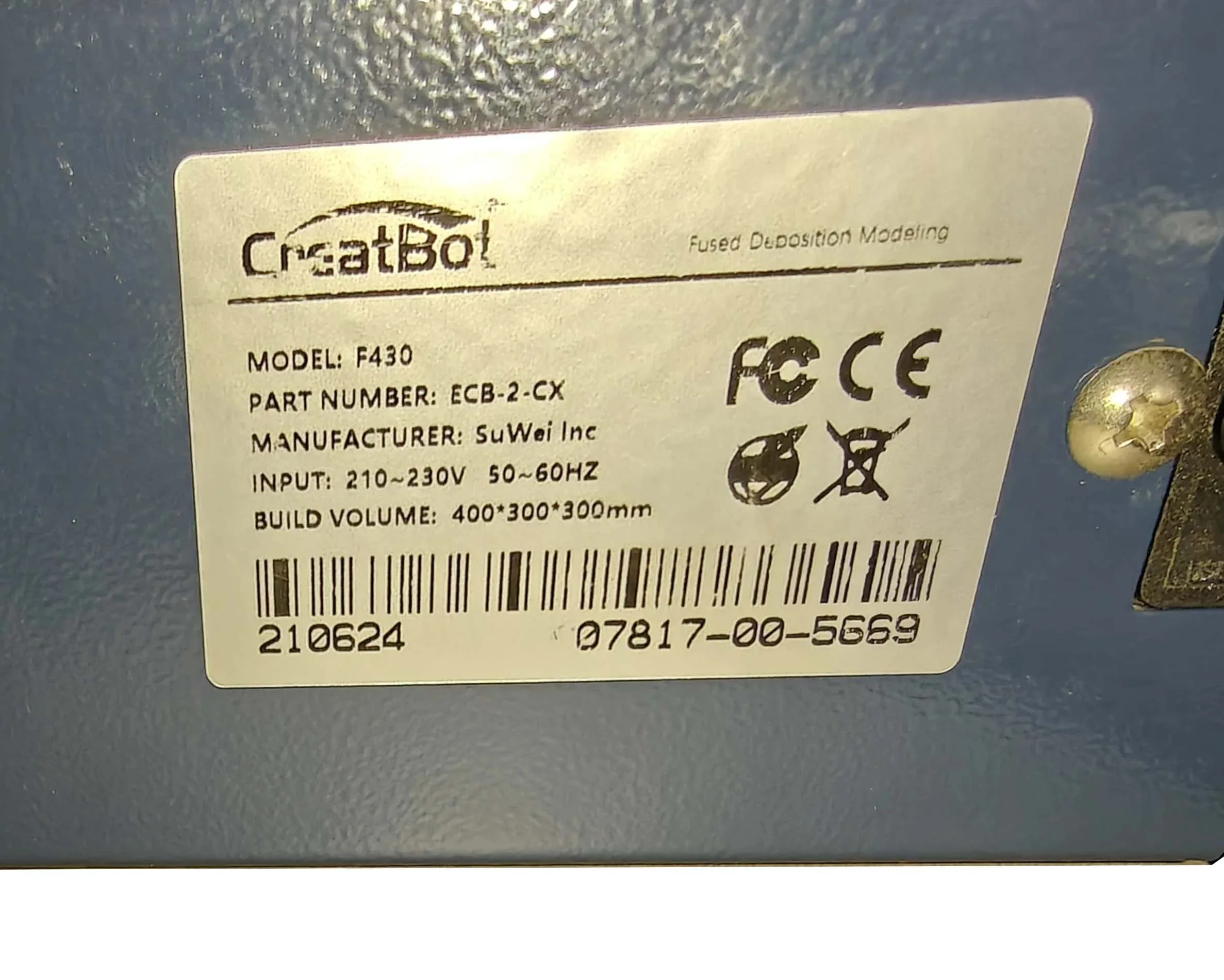 

3D Printer Control Board Replacement for CreatBot F430 | Blurolls Main Circuit Board
