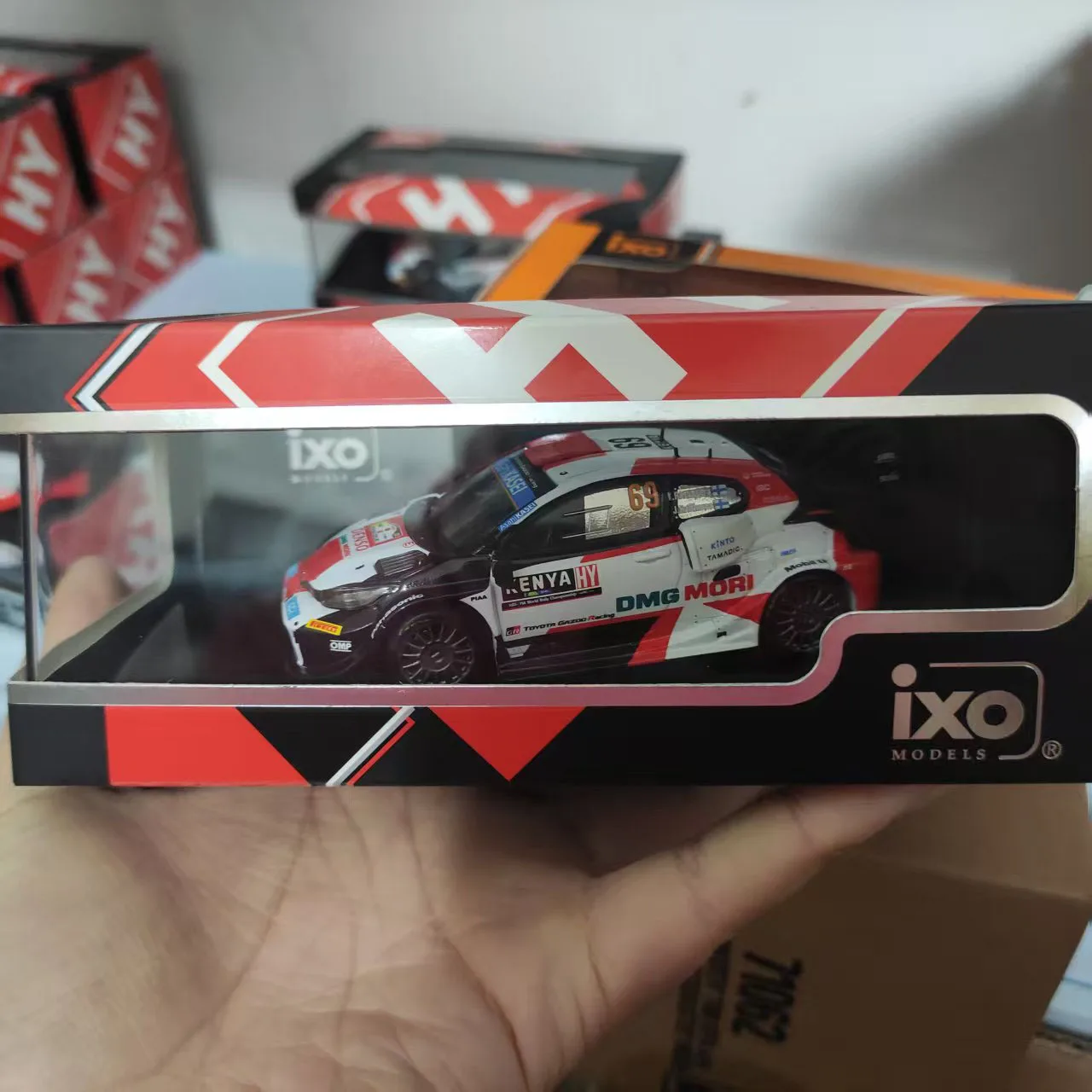 

Diecast IXO 1/43 Scale TOYOTA GR VARIS Rally 2022 Alloy Car Model